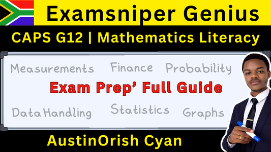 Full Guide G12 Math Lit | Examsniper Genius
