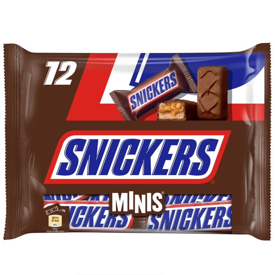 Snickers Mini Chocolate Bags 227g
