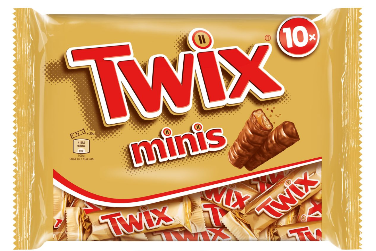 Twix Mini Chocolate Bags 227g